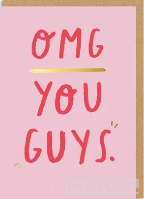 Čestitka OMG YOU GUYS 