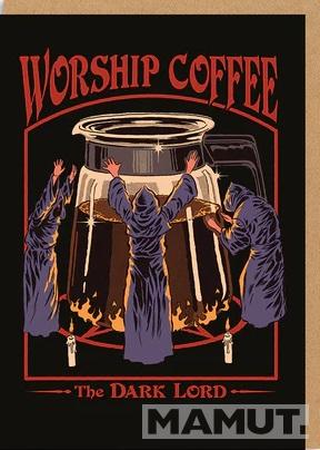 Čestitka WORSHIP COFFEE 