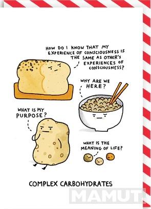 Čestitka COMPLEX CARBOHYDRATES 