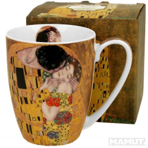Velika porcelanska šolja KISS GUSTAV KLIMT - 380ml 