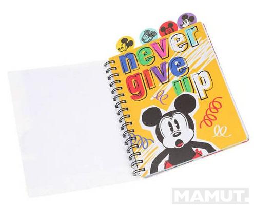 Notes A5 sa spiralom DIZNI - VIŠE MOTIVA 