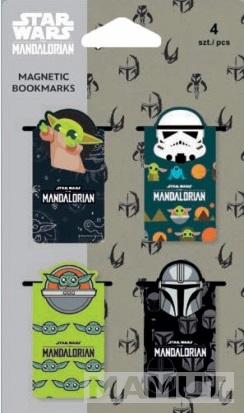 Set četiri magnetna obeleživača stranica STAR WARS 