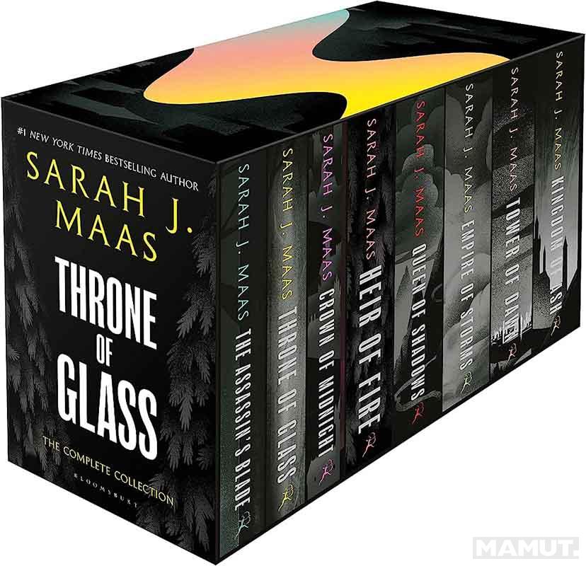 THRONE OF GLASS box set adult PB 