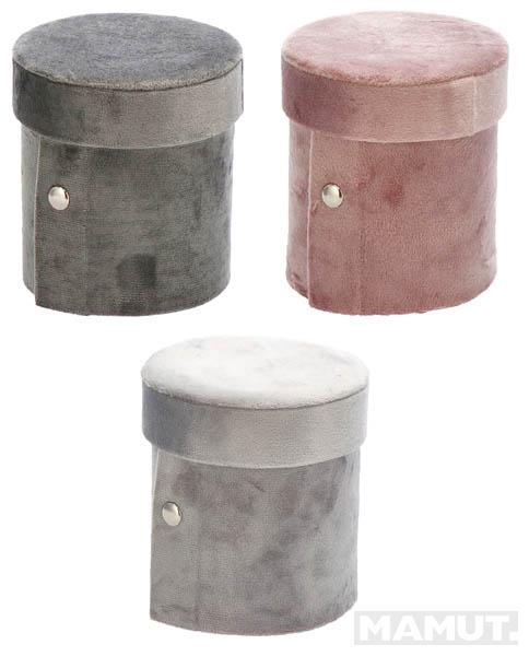 Plišana kutija za nakit  10x9,5cm 