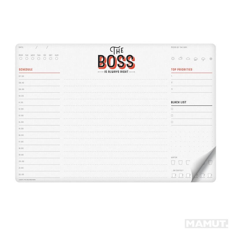 Podloga za miš i notes BOSS 