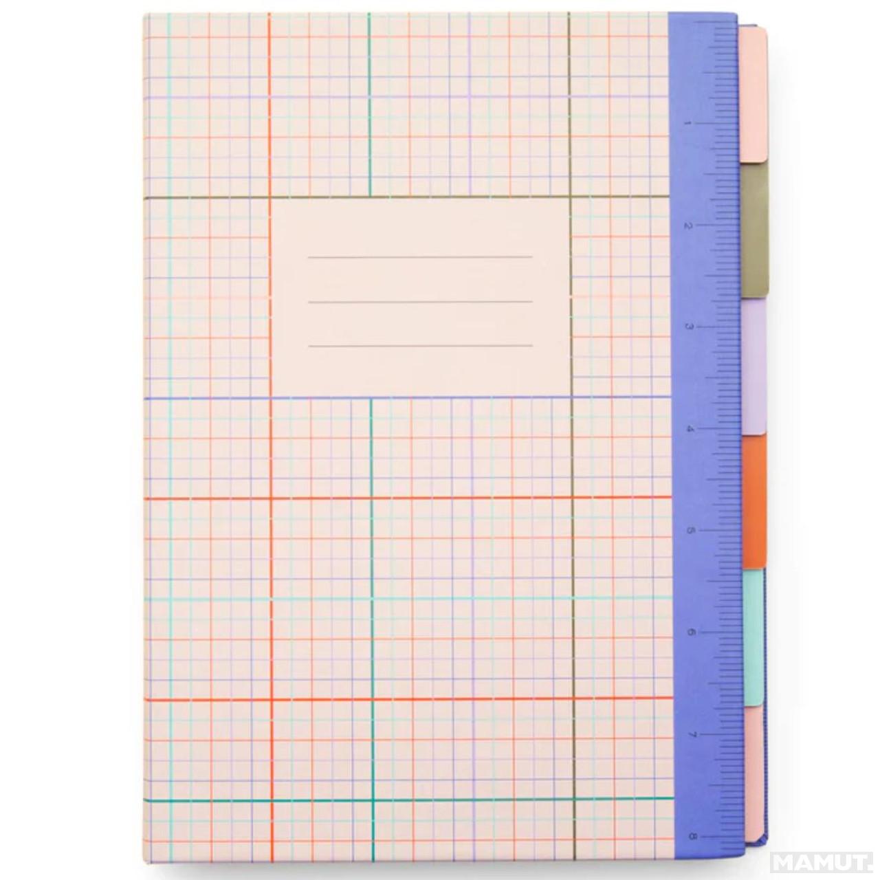 Notes sa lenjirom DIVIDER NOTEBOOK A5 