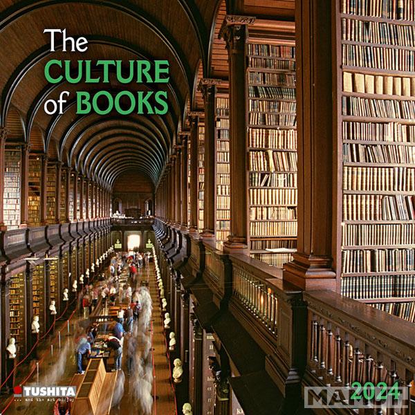 Zidni kalendar THE CULTURE OF BOOKS 2024 