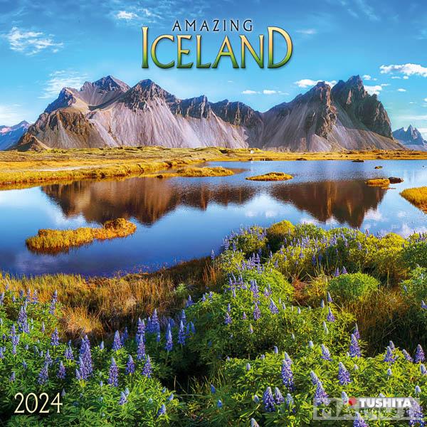 Zidni kalendar AMAZING ICELAND 2024 