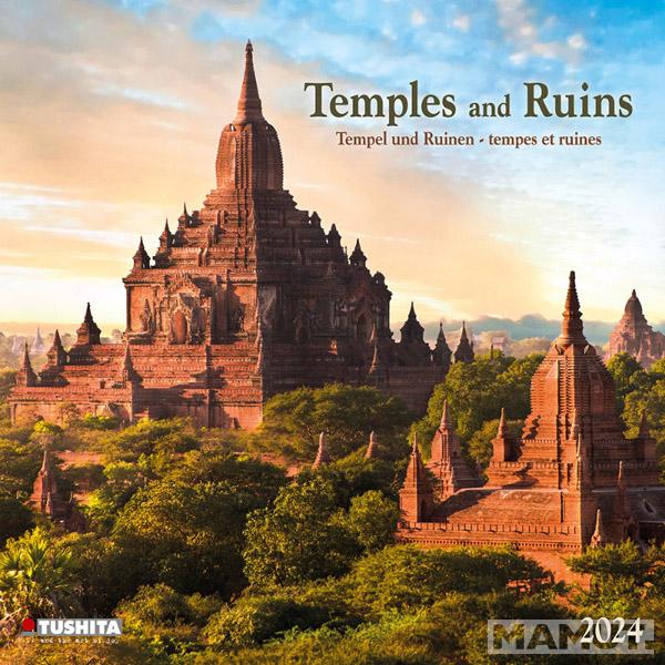 Zidni kalendar TEMPLES AND RUINS 2024 