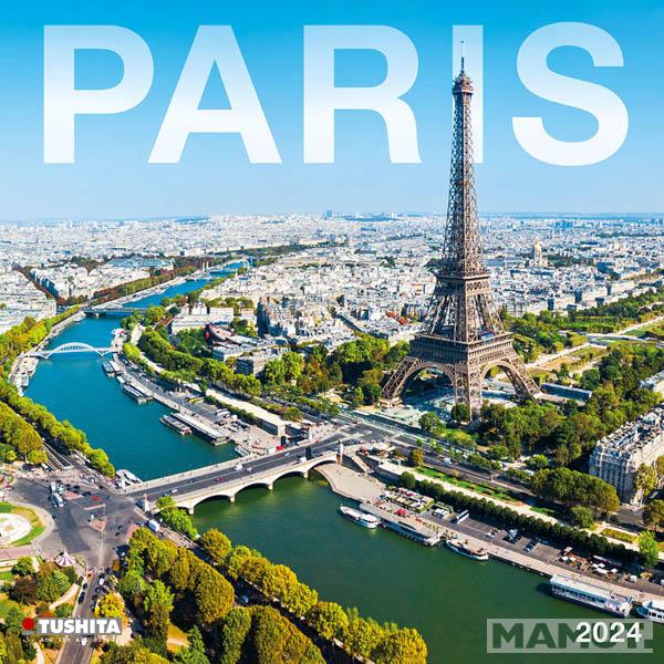 Zidni kalendar PARIS 2024 