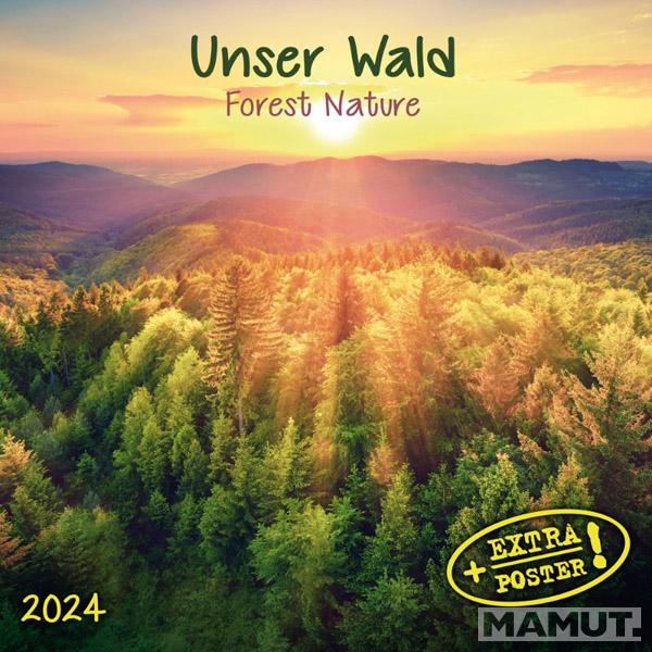 Zidni kalendar FOREST NATURE 2024 
