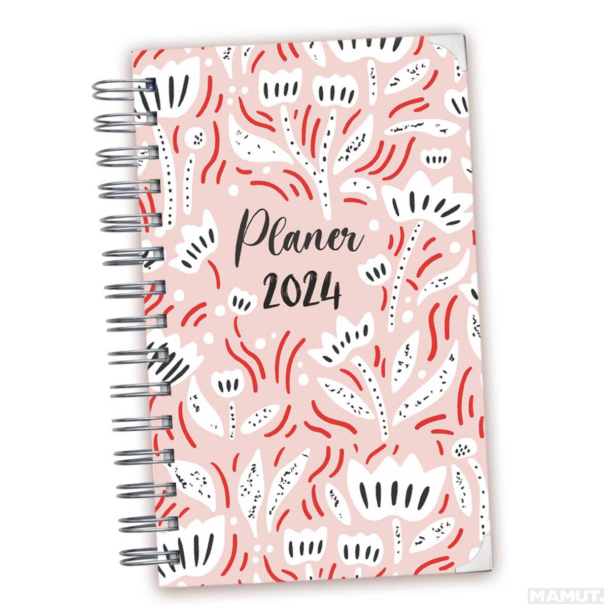 Datumirani planer 2024 WHITE FLOWER 