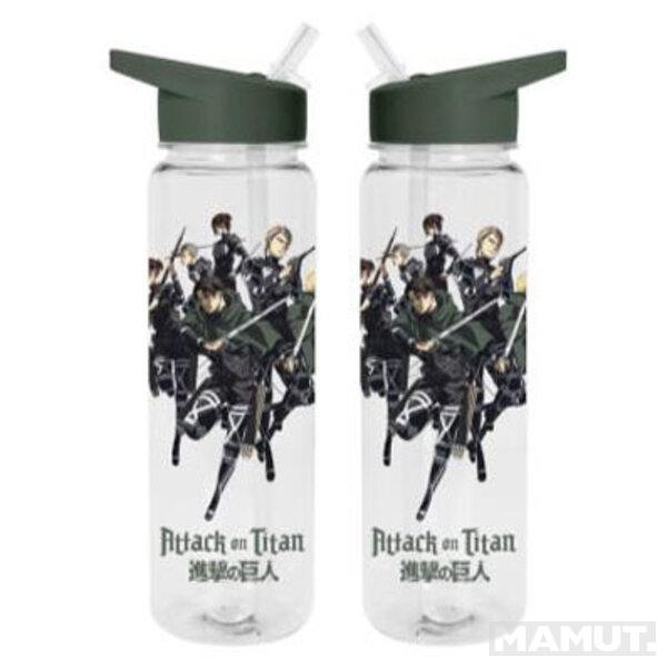 Plastična flašica za vodu ATTACK ON TITAN 700ml 