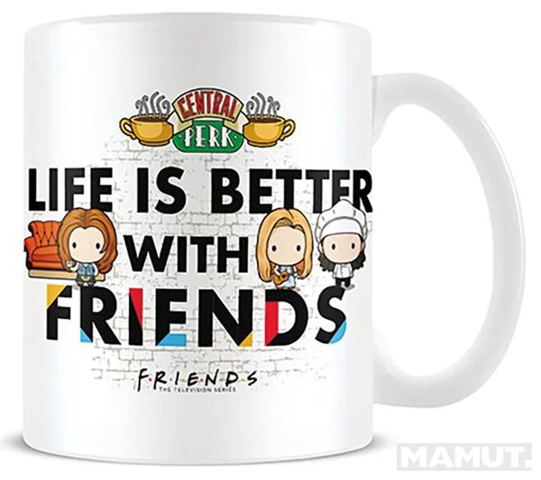 FRIENDS šolja LIFE IS BETTER WITH FRIENDS 