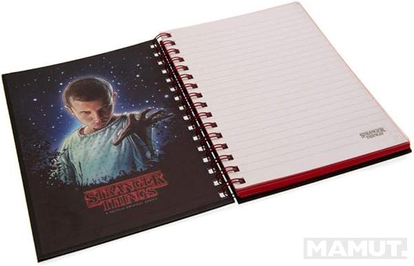 STRANGER THINGS notes na linije A5 