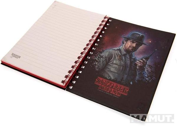 STRANGER THINGS notes na linije A5 