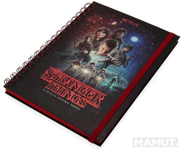 STRANGER THINGS notes na linije A5 