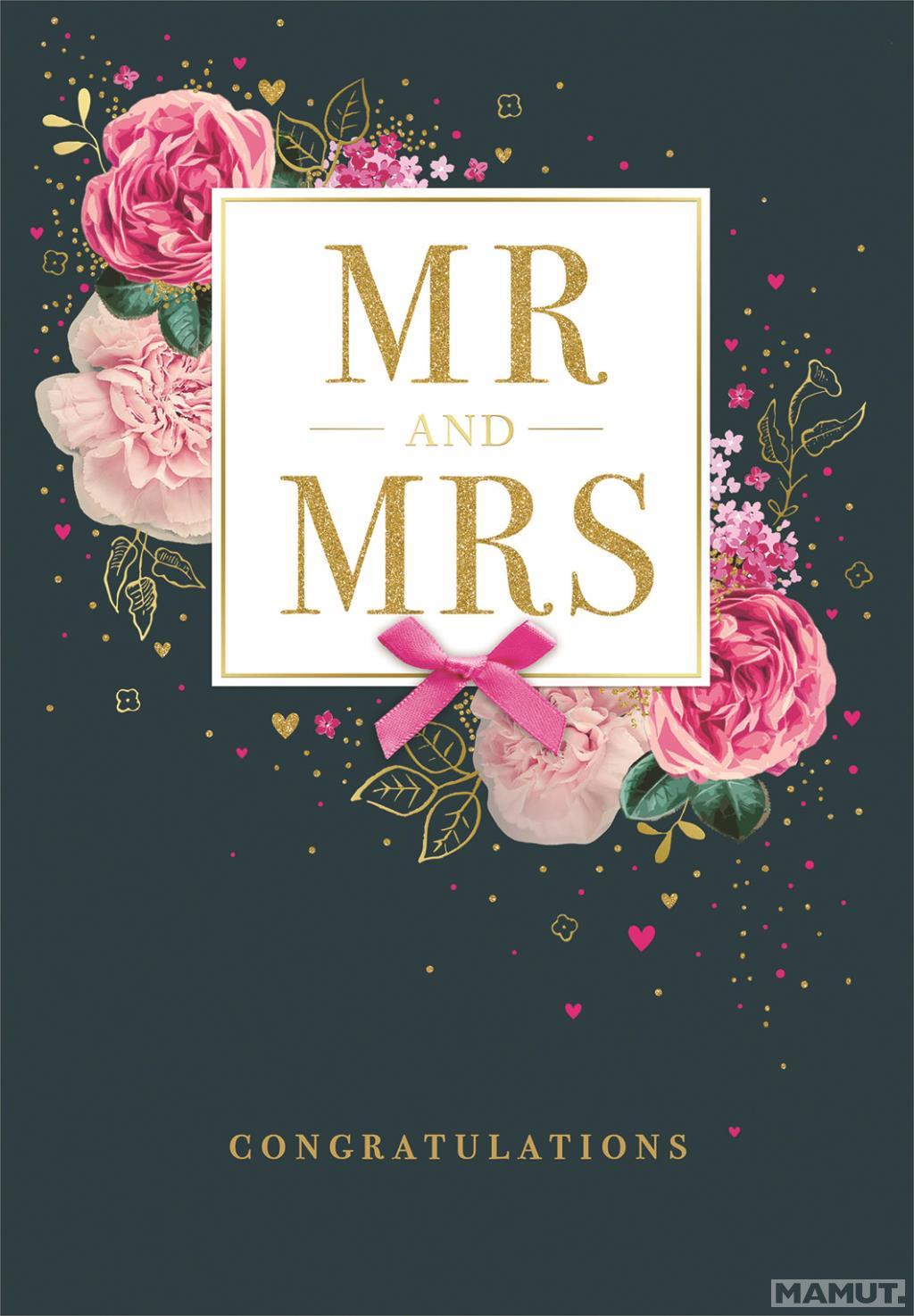 Čestitka za venčanje MR & MRS 