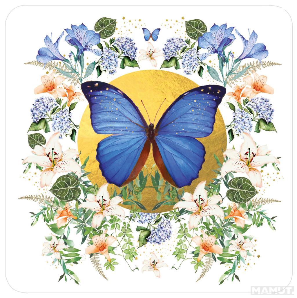 Čestitka TROPICAL BLUE 
