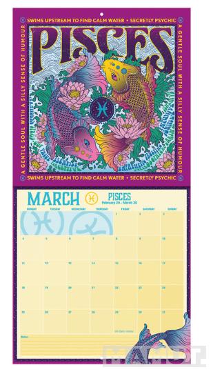 Zidni kalendar 2024 GORJUSS ZODIAC 