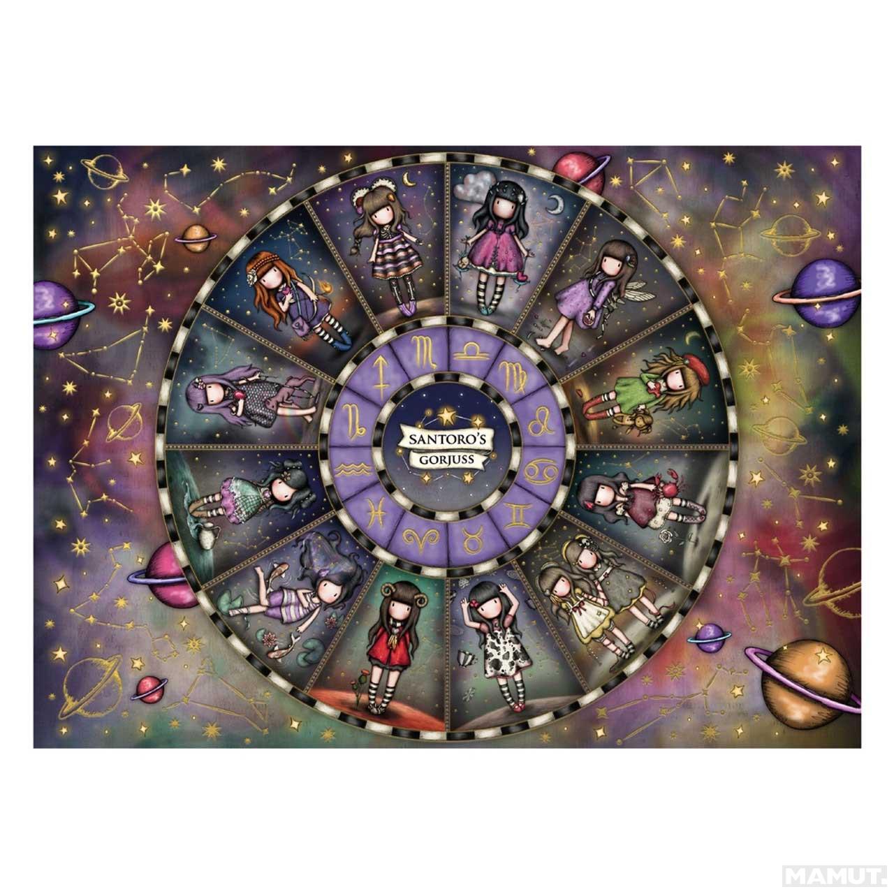 Puzzle 1000 NOVA GODINA GORJUSS Zodiac Constellations 