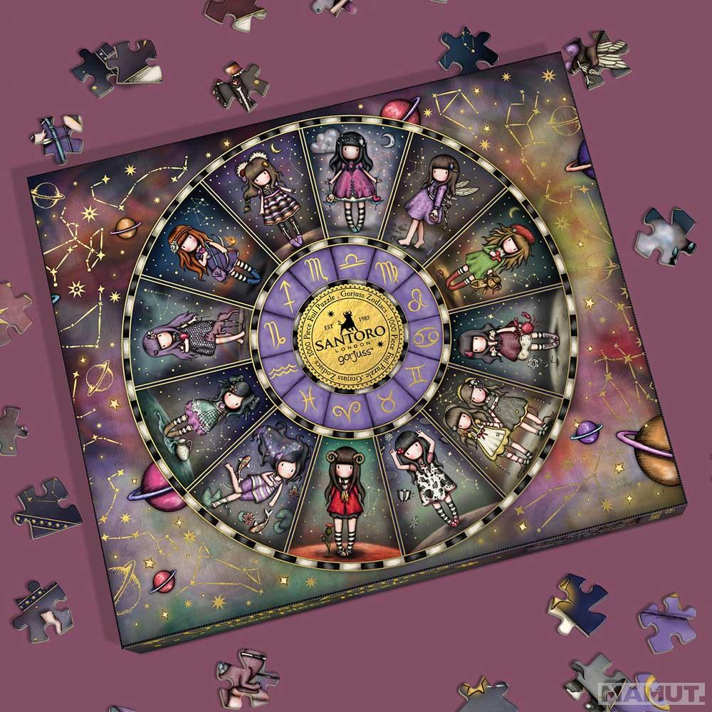 Puzzle 1000 NOVA GODINA GORJUSS Zodiac Constellations 