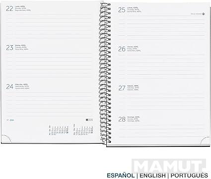 MIQUELRIUS Datumirani planer za 2024 - MINIDOTS 