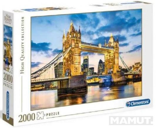 CLEMENTONI PUZZLE 2000 HQC TOWER BRIDGE AT DUSK 