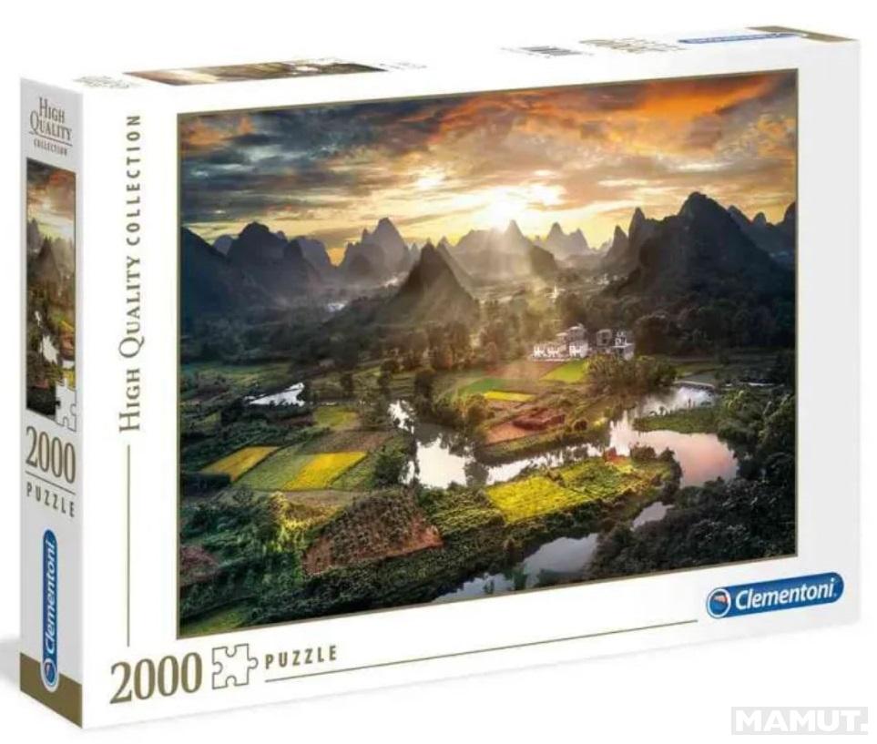 CLEMENTONI PUZZLE 2000 HQC VIEW OF CHINA 