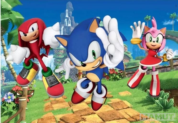 CLEMENTONI PUZZLE 3X48 SONIC 