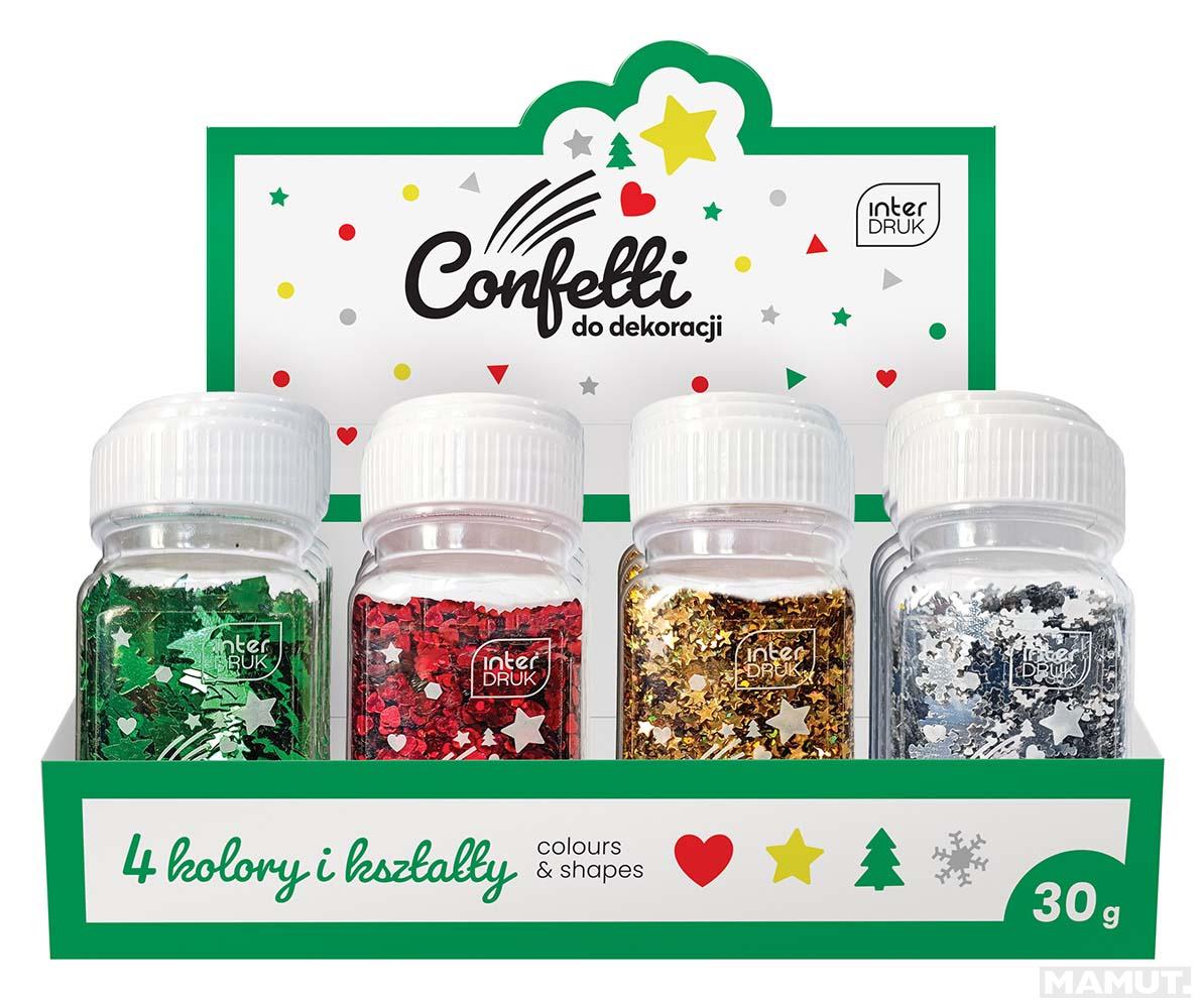 Konfete za dekoraciju 30 g WINTER 