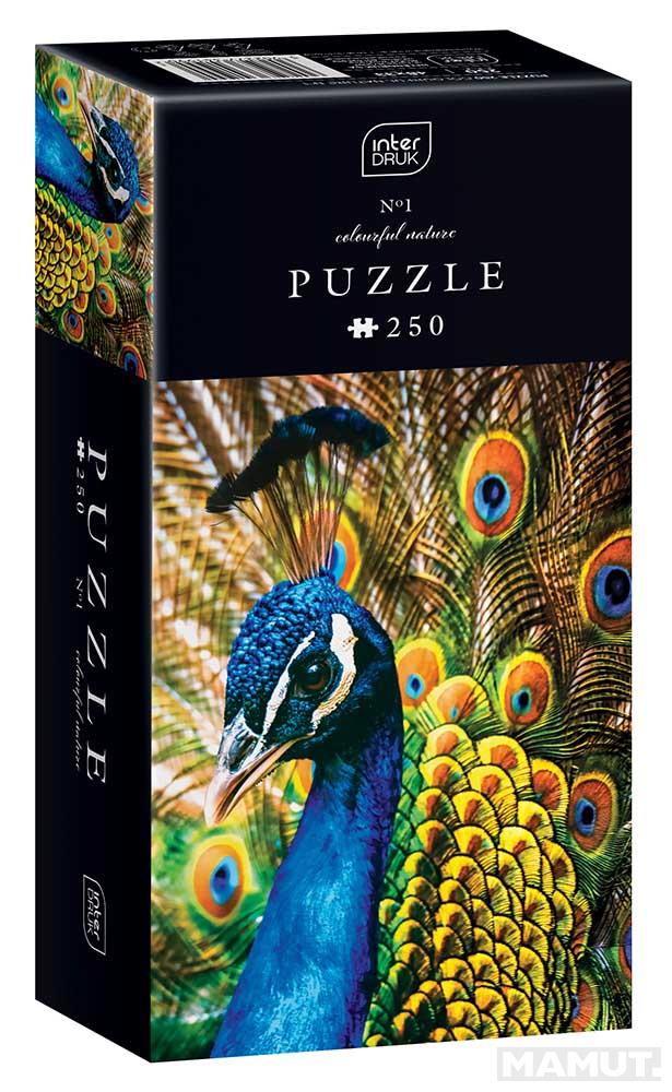 PUZZLE 250kom COLOURFUL NATURE PEACOCK 