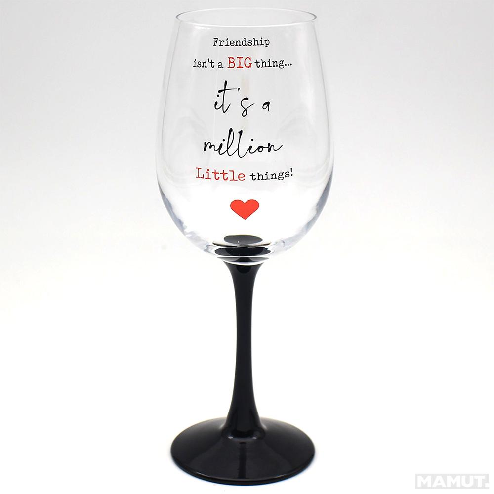 Čaša za vino FRIENDSHIP THING 