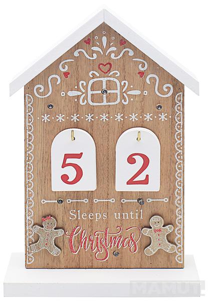Kalendar GINGERBREAD LED 