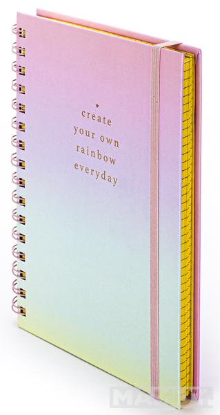 Notes sa spiralom CREATE RAINBOW 