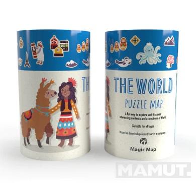 PUZZLE Piktografska mapa sveta 