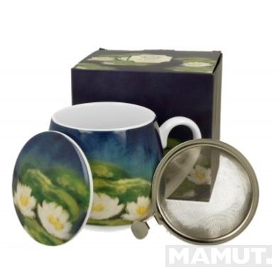 Velika šolja za čaj sa infuzerom NENUFARS MONET 
