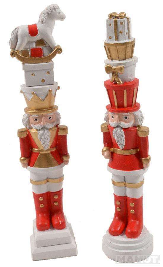 Novogodišnja figura  KRCKO SOLDATINO 23,5cm /2 vrste 