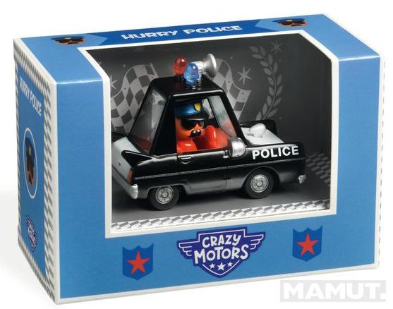 Igračka CRAZY MOTORS - CAR - HURRY POLICE 