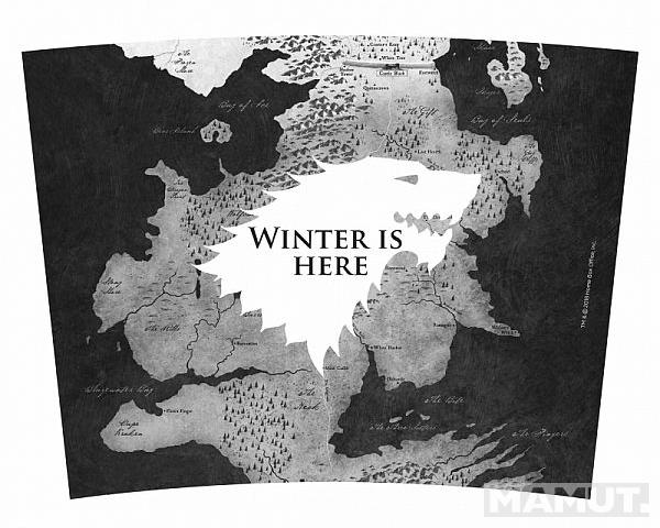 GAME OF THRONES putna šolja WINTER IS HERE 