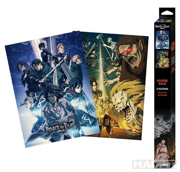 Set dva postera NAPAD TITANA 