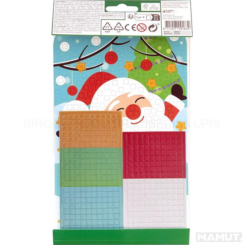 Novogodišnji kreativni set A5 - MOZAIK (Više vrsta) 