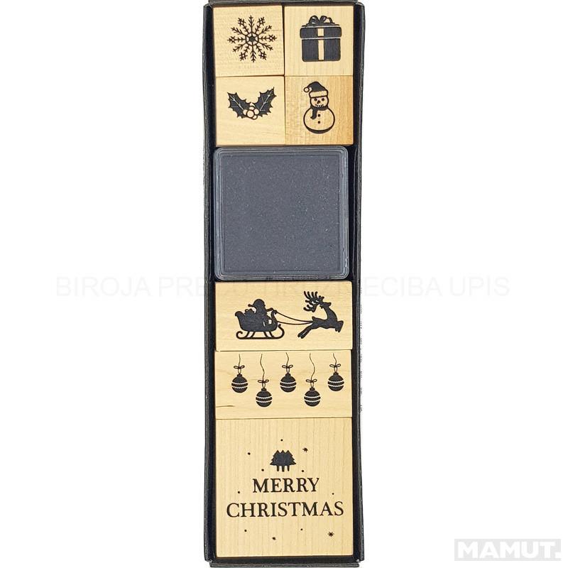 Kreativni set BOŽIĆNI PEČATI 