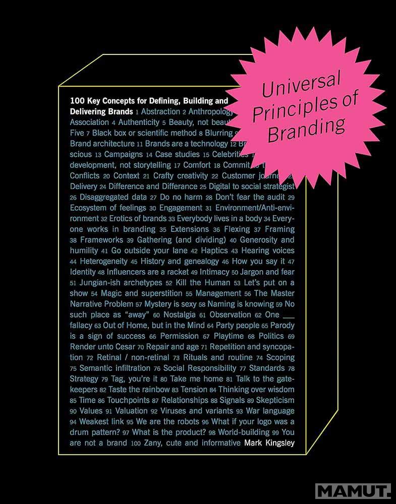 UNIVERSAL PRINCIPLES OF BRANDING 