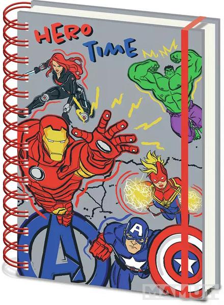 Notes sa spiralom A5, linije AVENGERS 