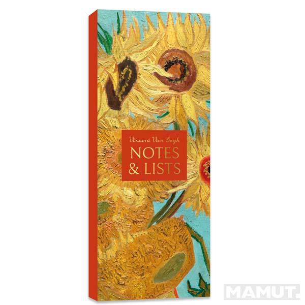 Notes i to do lista VAN GOGH - SUNFLOWERS 