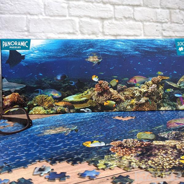 Puzzle ŽIVOT U OKEANU Panorama 1000 kom 