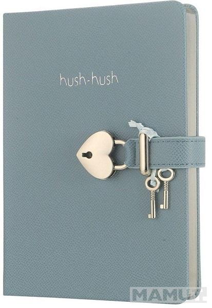 VICTORIA'S JOURNALS notes sa katancem HUSH HUSH -PLAVI 