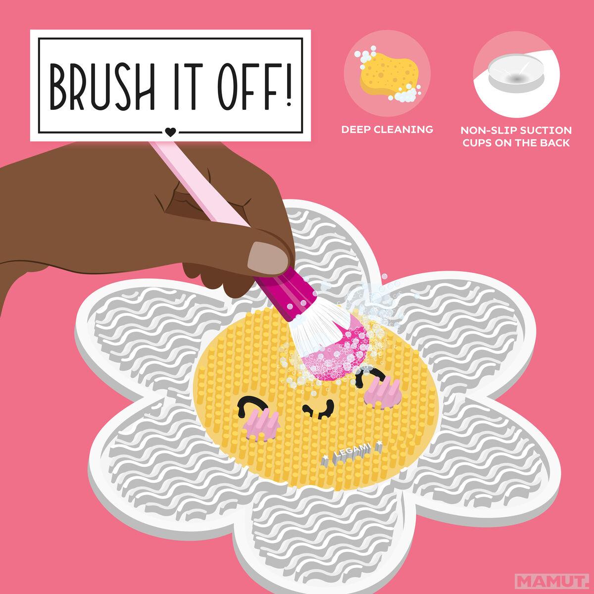 Podloga za čišćenje četkice za  šminku BRUSH IT OFF! - DAISY 