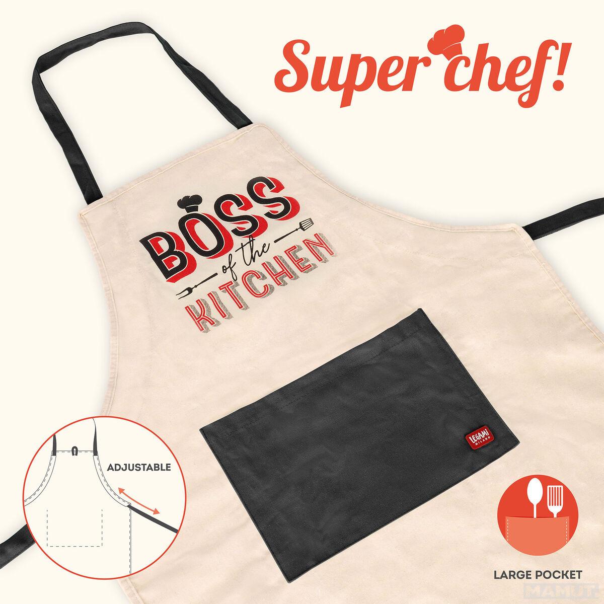 Kuhinjska kecelja SUPER CHEF - BOSS 